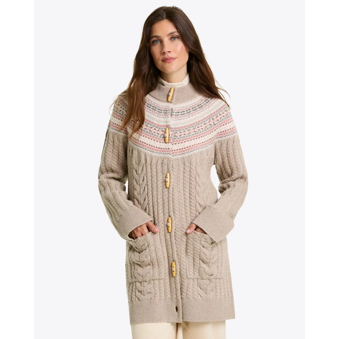Fairisle Toggle Sweater Fairisle Toggle Sweater