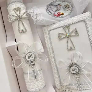 Set De vela para communion 4pcs set, first communion candles