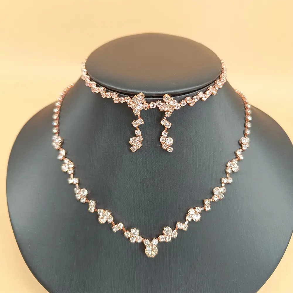 425+785 rose gold three piece set