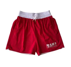 Baki Anime Men's Shorts Workout Sport Knee Pants Basktetball Shorts with Pockets Athletic Summer Shorts