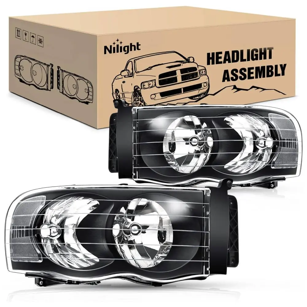 Black Housing + Clear Reflector