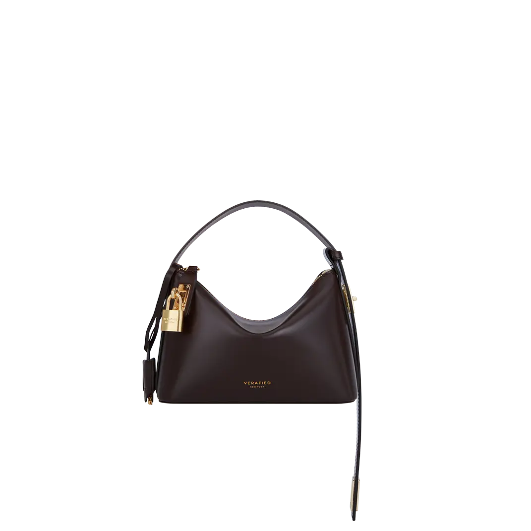 Mini Gold Chocolate Hobo Bag(Pre-Order Only)