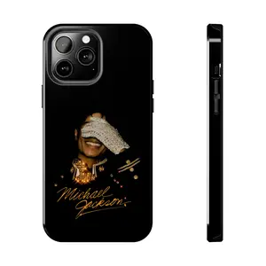 Michael Jackson Tough Phone Case | BFF Couple Compatible with iPhone 17, 16, 15, 14, 13, 12, 11, 8, SE, XR, X, XS Max, Pro, Plus