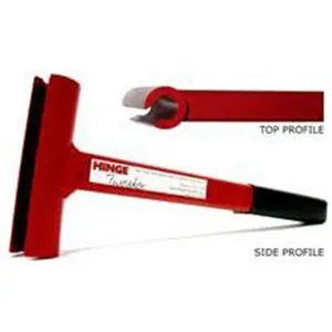 212 MAIN Industrial Heavy-Duty Hardware Hinge Tweaker, HTRED Standard Weight, Red