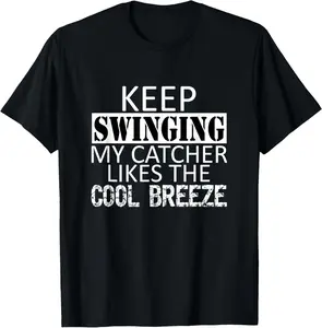 100% Cotton Funny Pitcher Baseball T-Shirt Saying T-Shirt