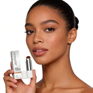 Blanc Cover Cream Stick V White - Changing Foundation Stick with Volufiline -2 in 1 Color Changing Foundation Stick Moisturizer Even Skin Natural Matte High Coverage Long-lasting Makeup Skin Care