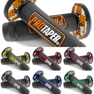 8/9" Motorcross Handle Grips Dirt Bike 22mm 24mm Truster Grips Motorcycle Ergonomic Bar End Non Slip Grip Gel Gep Scooter Cruiser Racing Mountain