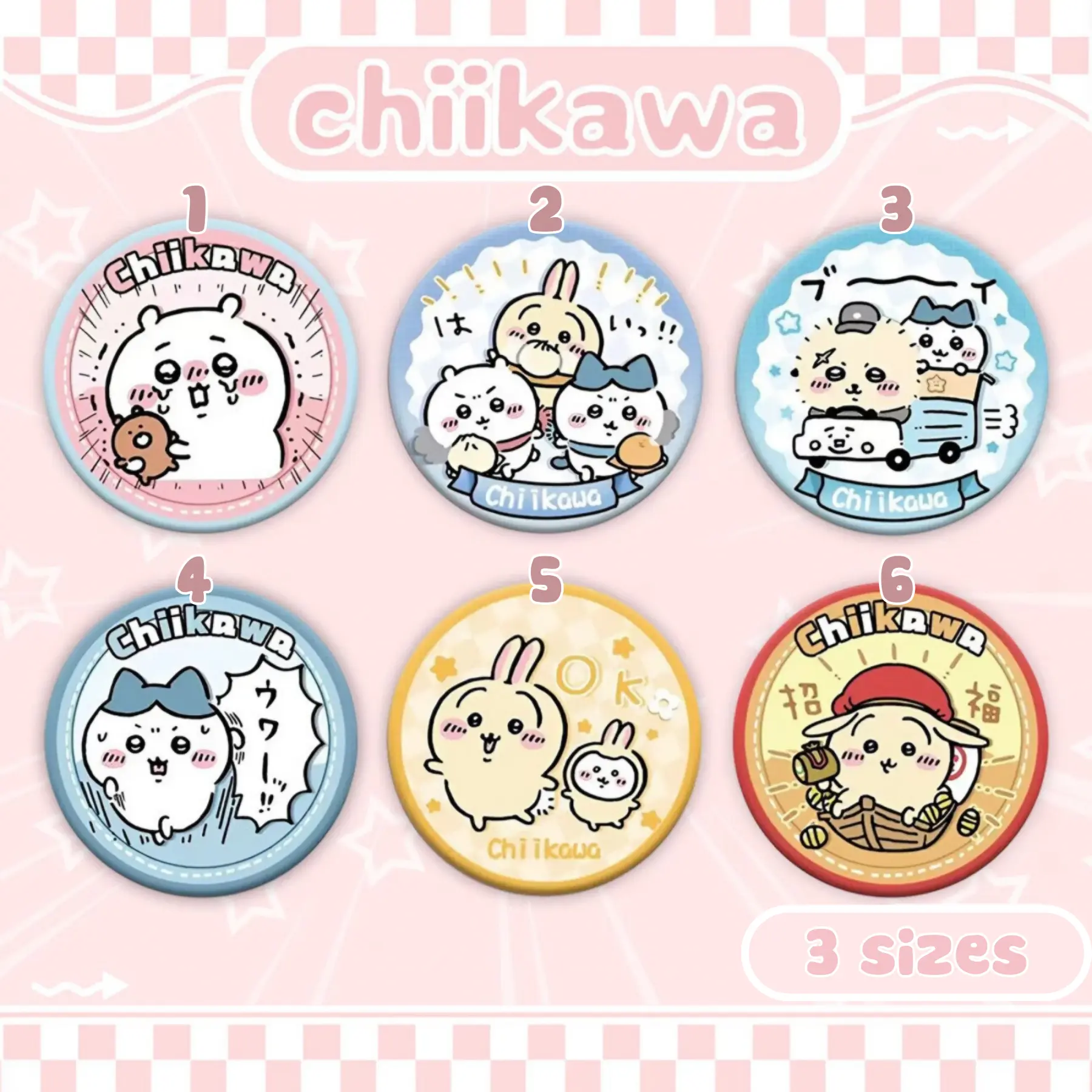 Cute Button Pin Collection, Funny Pin, Cute Anime Pin