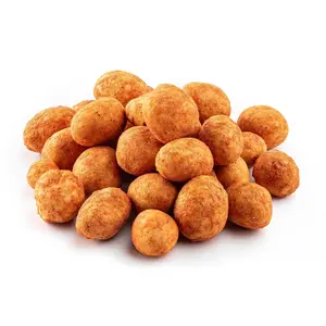 YAFA BBQ Coated Peanuts - Extra Crunchy Peanuts- Smoky and Savory Crunchy Snack - BBQ Peanuts - Taste of Palestine- Grilled Peanuts - Peanut Pack of 250g.