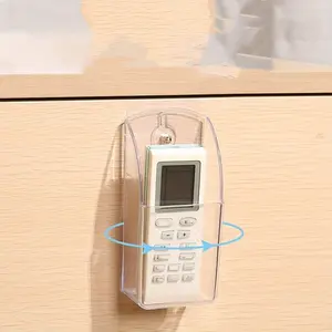 Wall-Mounted Storage Box, Transparent Organizer Shelf, Remote Control Holder, Eyeglass Case, Space-Saving Design, Durable Material