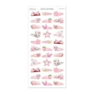 Coquette Hair Clips • Journal Deco