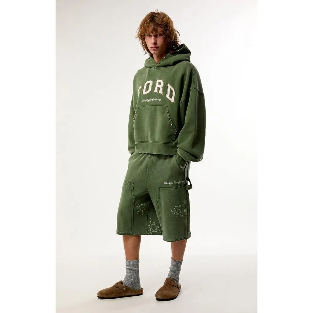 FORD Men's Fleece Carpenter Sweat Shorts