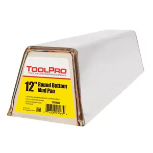 ToolPro 12 in. Mud Pan Round Bottom
