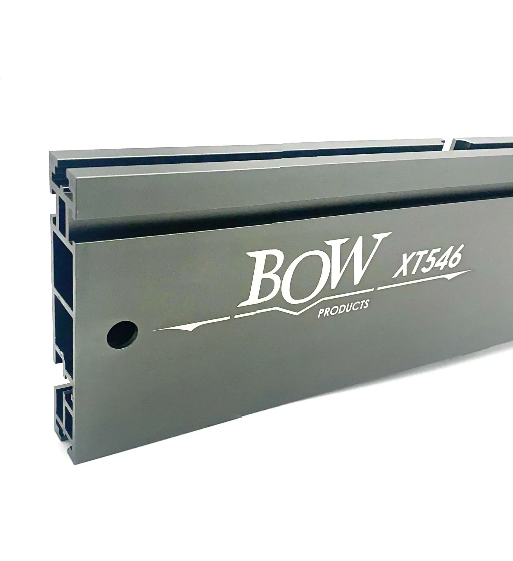 BOW Products 46” XT XTENDER Fence - T-Track Table Saw Fence System with Multiple T-Slots for Woodworking Accessories - Fits Portable, Cabinet, and Bandsaws - XT546 (Fence Only)
