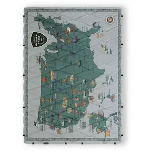 Puffer Blanket: National Park and Monuments Map