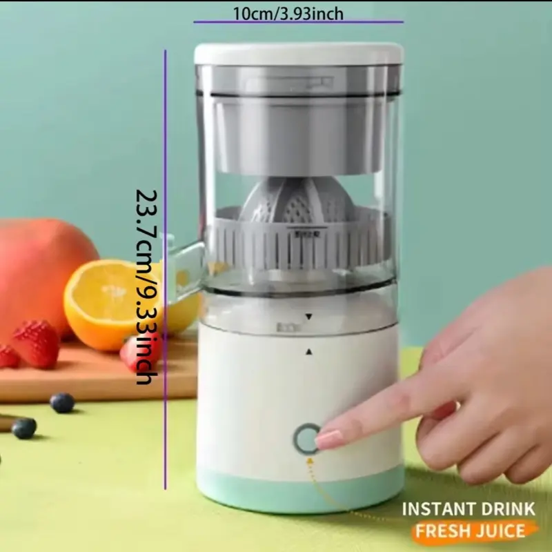 1PC electric juicer orange juice juicer USB rechargeable citrus lemon juicer wireless fruit blender automatic fresh juicer