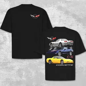 C5 Corvette Vintage Graphic T Shirt, Chevrolet Corvette C5 Sports Car Tee, Classic American Muscle Car Shirt, 90s Corvette Graphic Tee, Car Enthusiast Apparel, Retro Automotive Streetwear, Gift for Corvette Lovers, Unisex Corvette Shirt