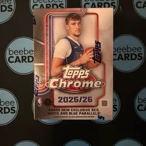 2025 Topps Chrome Blaster Box - Flagg/Curry Autos live