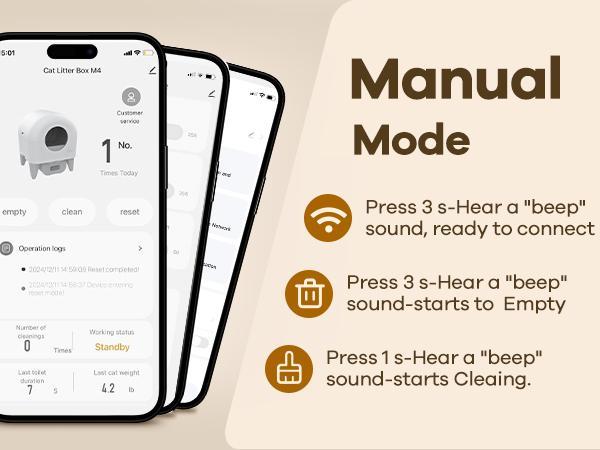 95L Large Automatic Self-Cleaning Cat Litter Box | App Control, Safety Sensors, Removable Washable Liner & 2 Rolls Garbage Bags 95L Large Automatic Self-Cleaning Cat Litter Box | App Control, Safety Sensors, Removable Washable Liner & 2 Rolls Garbage Bags