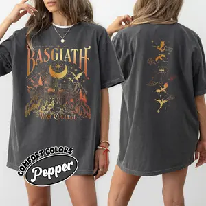 Basgiath War College Shirt, Vintage Dragon Rider TShirt,  Fourth Wing Riders Quadrant,Trendy Book Merch,Bookish Gifts
