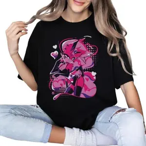 Queen Bee Beelzebub Valentine Shirt - Hazbin Hotel And Helluva Boss Fans Gift - Tshirt Colors Tee