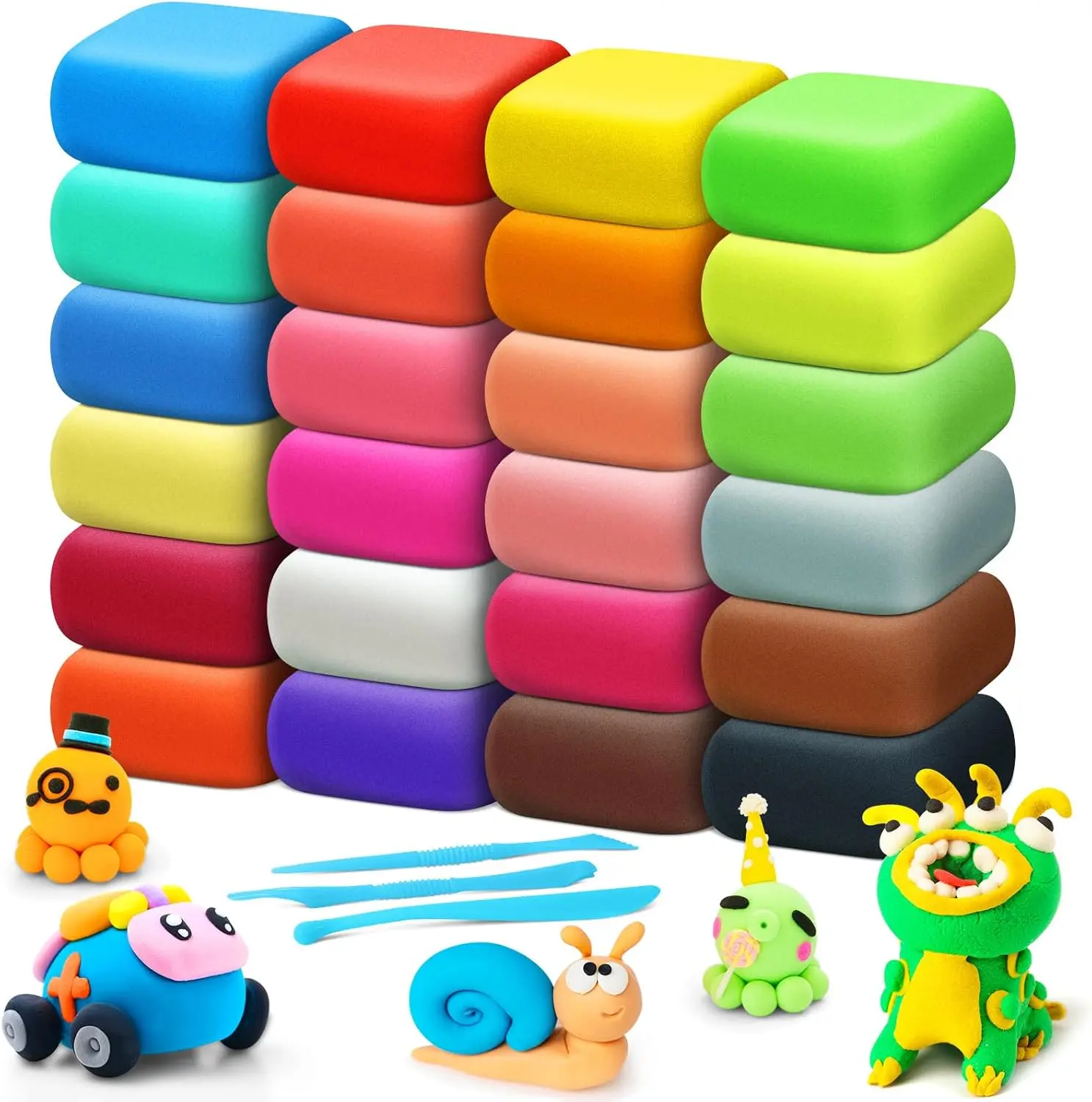 Modeling Clay for Kids - DIY Molding Magic Clay for Boys & Girls - Gift for Kids' Activities