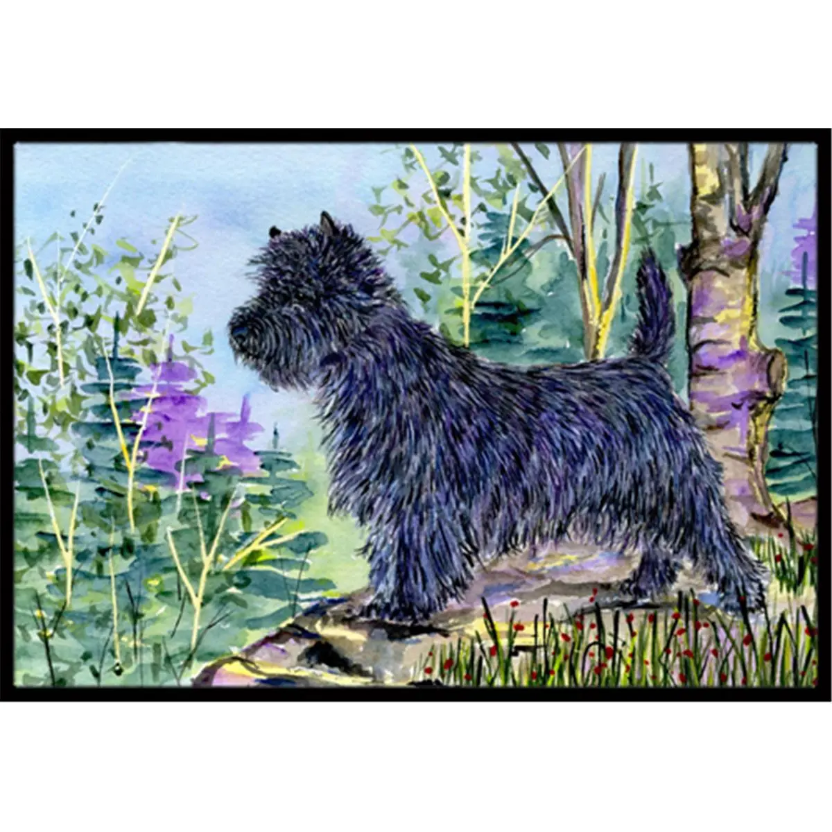 Carolines Treasures SS8665JMAT 24 x 36 in. Cairn Terrier Indoor Or Outdoor Mat