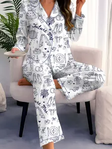 Women’s Future Mrs Bride To Be Gift In My Engaged Era Short Sleeve Satin Pajama Set, Pajama Engagement Pajamas for Bride, Satin Pajama Set