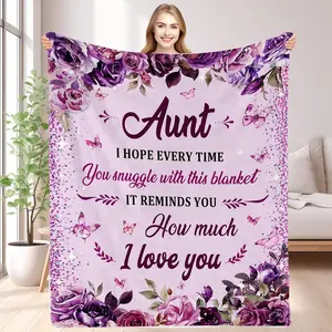Aunt Gifts - to My Best Aunt Gifts Blanket, Aunt Gifts for Birthday, Gifts for Aunts, Gifts for Aunts from Niece, Auntie Gift Ideas, Aunt Birthday Gifts, Aunt Blankets