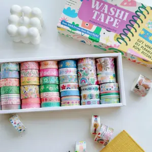 Washi Tape Set 38 Rolls Floral Scrapbooking Supplies Kit with Ephemera & Vintage Elegant Stickers for Junk Journal Bible Study Bullet Journaling Craft Projects TikTokShopJumpstartSale