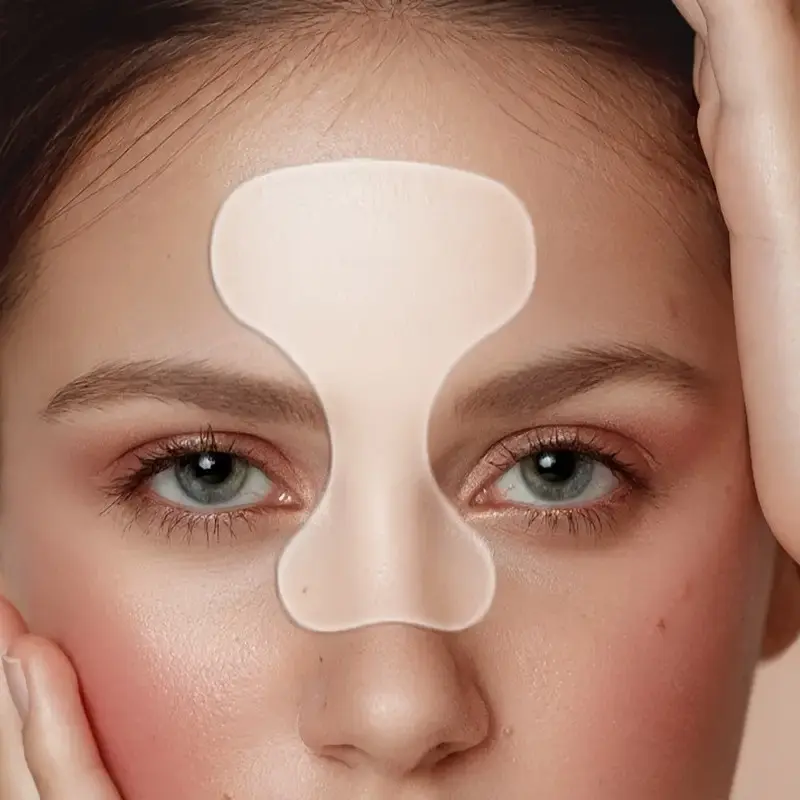 Reusable Silicone Forehead Patch, Hypoallergenic Portable Lightweight Light Care Tool, Hygiene, Suitable for All Light Skin Types, Transparent Flexible Washable, Easily Cleanable Silicone Pad