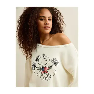 AE Americana Snoopy Graphic Sweater