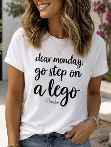 Dear Monday Go Step On A Lego - Classic Tee