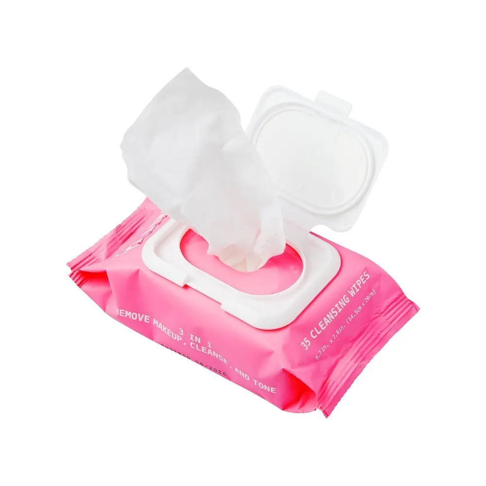 Ruby Kisses Micellar Waterproof  Makeup Removing Wipes - Collagen