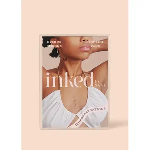 Fine Line Temporary Tattoos