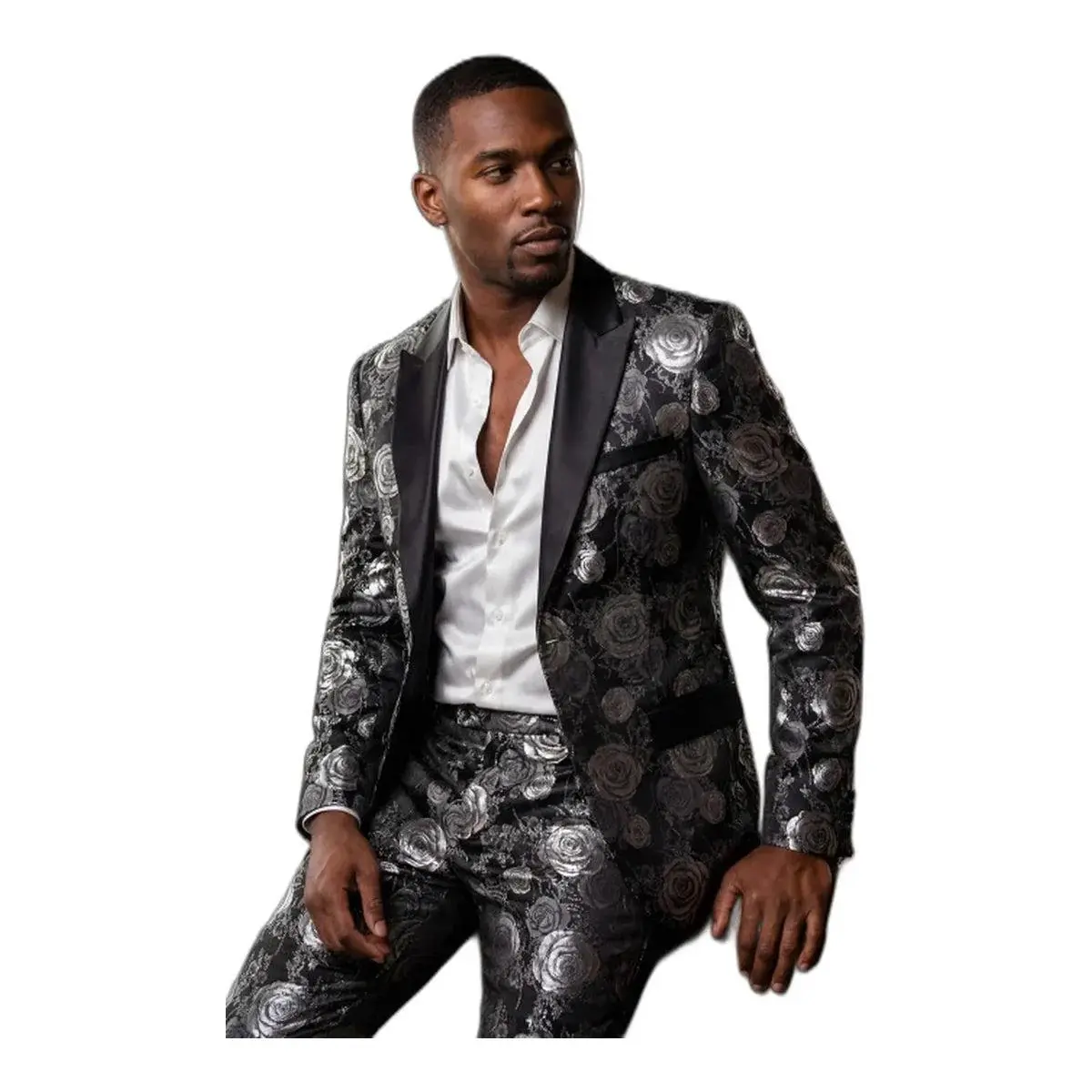 Black / Silver Blazer