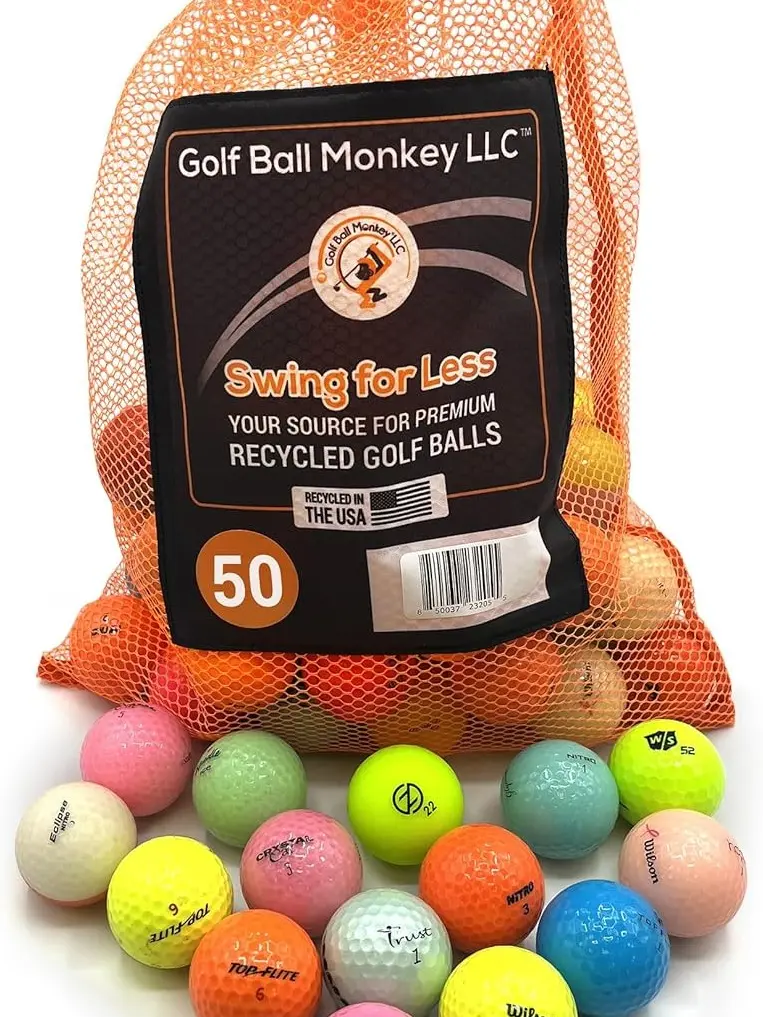 Multi-Color Variety Mix – 50 balls with Mesh Bag Multi-Color Variety Mix – 50 balls with Mesh Bag