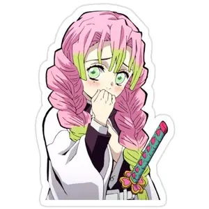 Mitsuri Kanroji Love Hashira - Demon Slayer Kimetsu no Yaiba Sticker