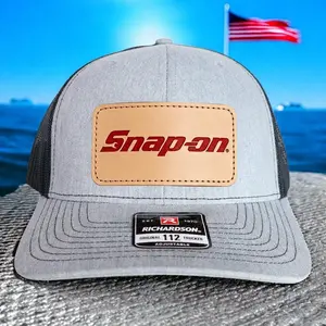 Snap On Trucker Hat Mechanic Tool Lover Cap Auto Repair Garage Mesh Snapback Richardson 112 Style Blue Collar Workwear Hat