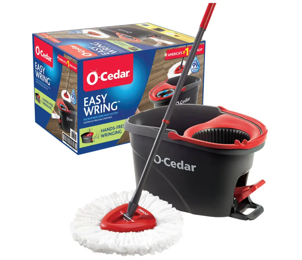 O-Cedar EasyWring Spin Mop & Bucket System