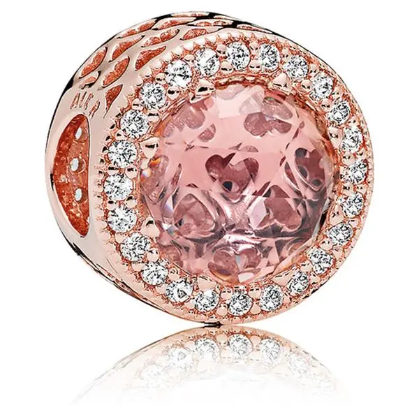 Pandora Radiant Hearts Charm Sterling Silver Women's Jewelry 781725NBP