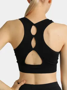 Sports Bras for Women High Impact Padded Racerback Sport Bra - Womens Push Up Running Gym Yoga Workout Tops