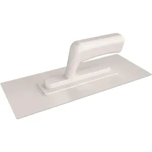 83-166 12-Inch by 5-Inch Plastic Plastering Trowel with Plastic Handle