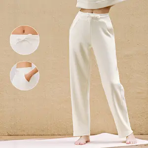 GLOWMODE Modal Golden Hour Straight Leg Pants With Side Pocket