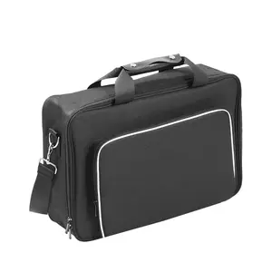 PS5 Carrying Case, Travel Bag for Playstation 5 & PS5 Slim Waterproof Nylon, Soft Interior Lining & Padded Dividers for Extra Protection, Spacious Design with Carry Handle for Storage, Home