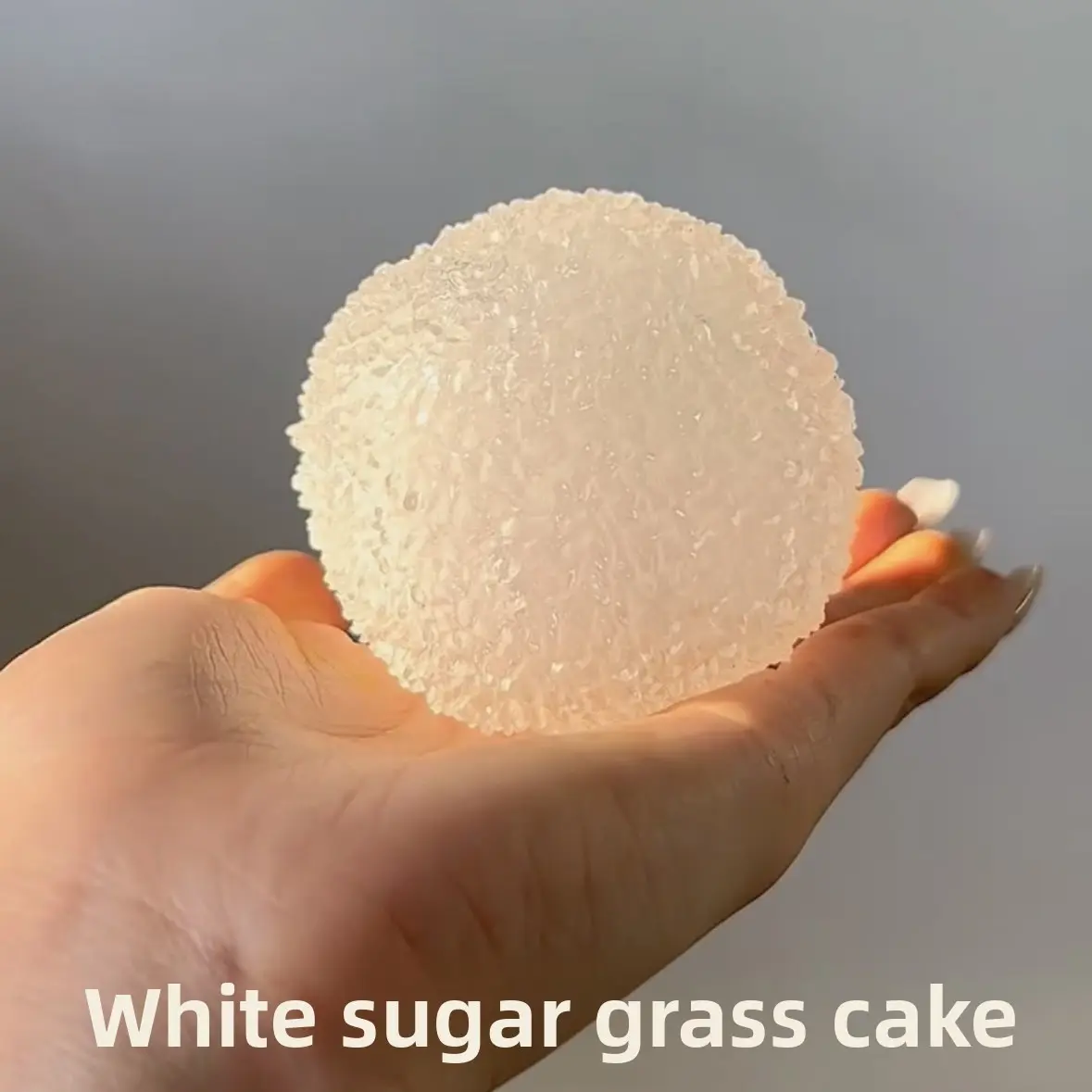 White squeeze ball