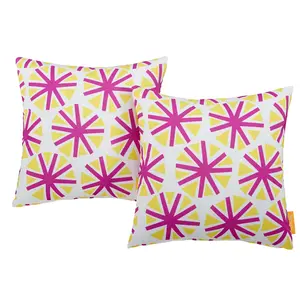 Modway Modway Two Piece Outdoor Patio Pillow Set in Starburst