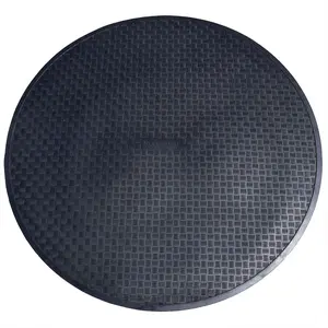 Rubber-Cal Circular Rubber Mat