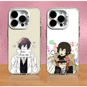 cool funny anime O-Osamu D-Dazai phone case For iPhone 17/16/15/14/13/12/11/Pro/ProMax/Plus/Air/Xsmax, Samsung S25/S24/S23/S22/Plus/Ultra/Fe, Featuring a Shockproof Matte Back, Anti-Fall, Ultra-Thin, luxury fashion, unique Birthday gift