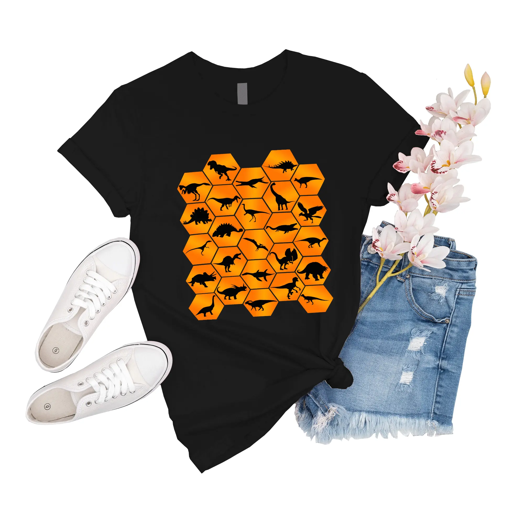 T-Shirt Lego Jurassic World Dinosaurs Catched Inside Amber Sleeve Tee Event Women Girl Big Shirts Short Unisex Shirt Boy Novelty Friend